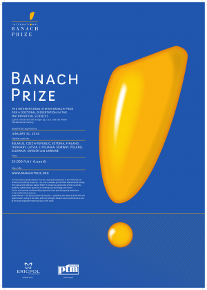 8. edycja Konkursu „ The International Stefan Banach Prize” ogłoszona